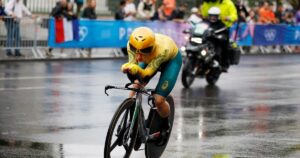 Grace Brown saca oro en el aguacero de París