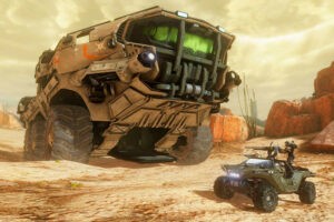 Había que estar tan chalado para volcar esta bestia de Halo 3 que incluso el videojuego se extrañaba cuando lo conseguías