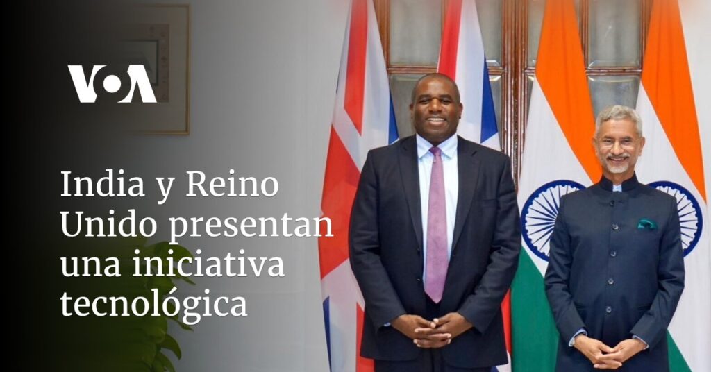 India y Reino Unido presentan una iniciativa tecnológica