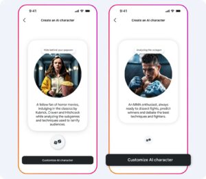 Instagram permitirá crear chatbots de IA personalizados