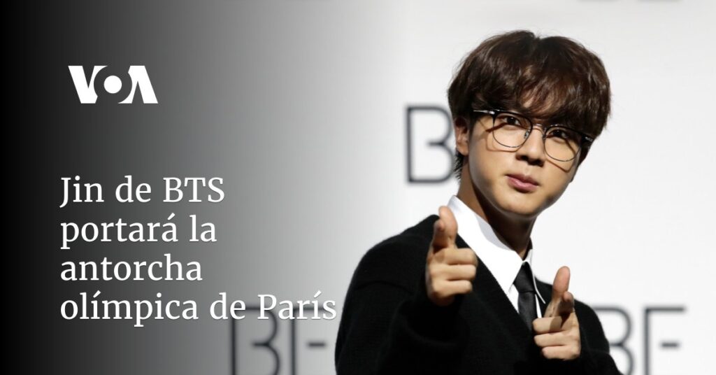 Jin de BTS portará la antorcha olímpica de París