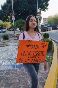 Claudys Mendoza, integrante de Voluntad Popular