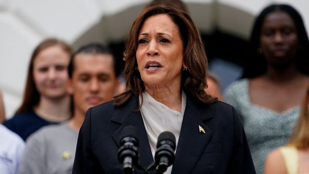 Kamala Harris admitió no ser la favorita ante Donald Trump