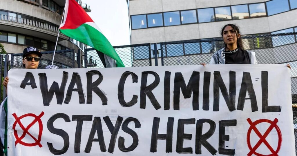 La Policía del Capitolio de EEUU detiene a 200 personas que protestaban contra la visita de Netanyahu