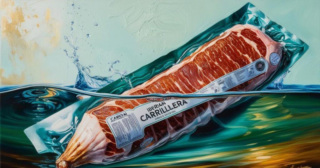 La carrillera de cerdo ibérico tiene su ciencia, si la cocinas al vacío