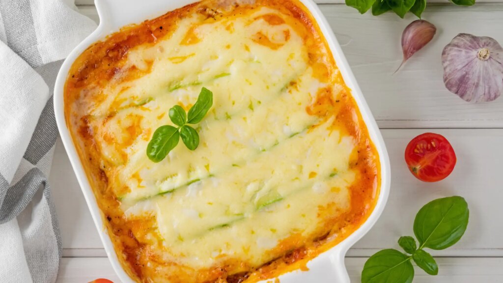 Lasaña de calabacín exprés, una receta fácil y barata para comer más verdura