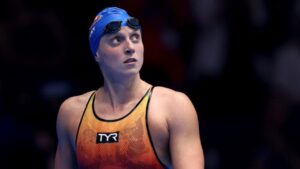 Ledecky accedió a la final de los 1500 metros