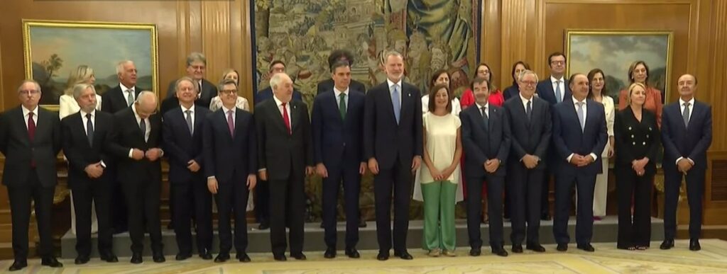 Los 20 nuevos vocales del CGPJ juran o prometen su cargo ante el Rey Felipe VI en La Zarzuela