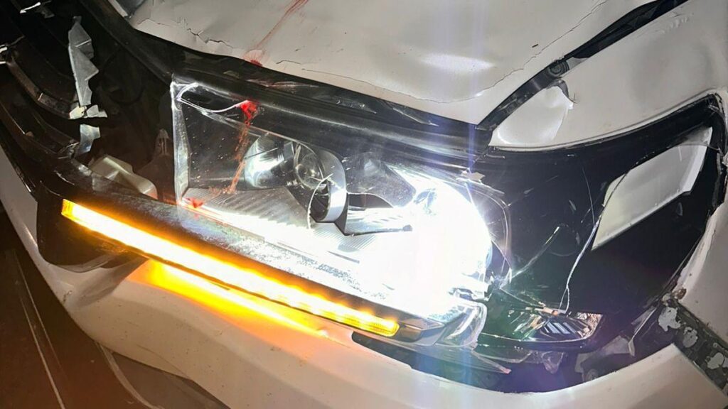 Luifer Cuello, cantante de música vallenata, sobrevivió a un accidente de carretera