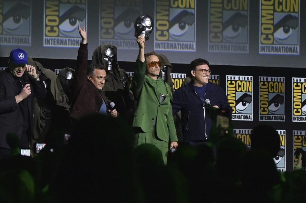 Robert Downey Jr. sorprende al mundo entero con su regreso a Marvel para interpretar al Doctor Doom en Los Vengadores