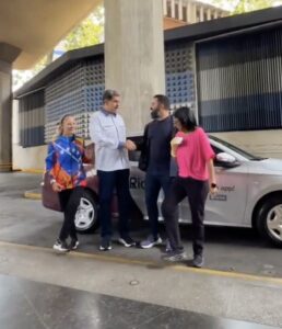 Maduro denunció campaña de odio contra Ridery tras llevarlo al Teresa Carreño