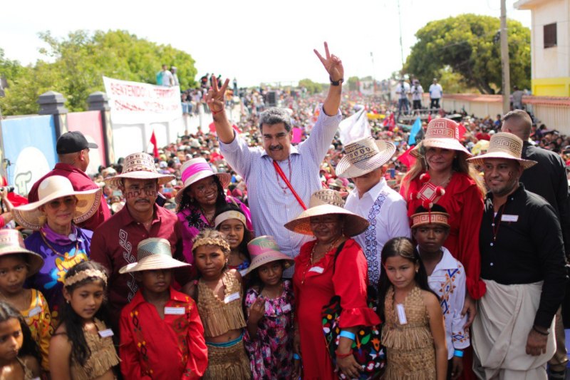 Maduro se acordó de que La Guajira existe y prometió que habrá agua, hospital remodelado y asfaltado (+Video)