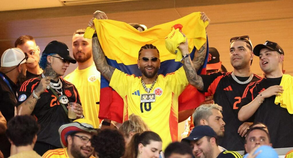 Maluma se peleó con hinchas argentinos en la final de la Copa América 2024