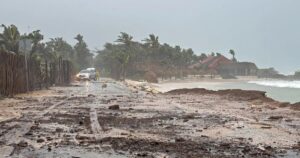 Mara Lezama explica por qué huracán Beryl no azotó tan fuertemente Quintana Roo