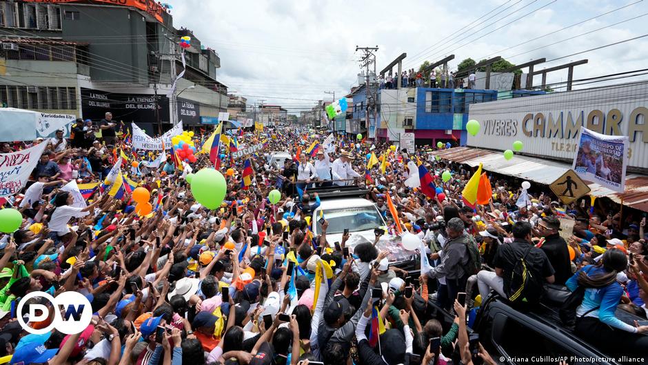 Miles claman un "cambio" desde tierra natal de Hugo Chávez – DW – 07/07/2024
