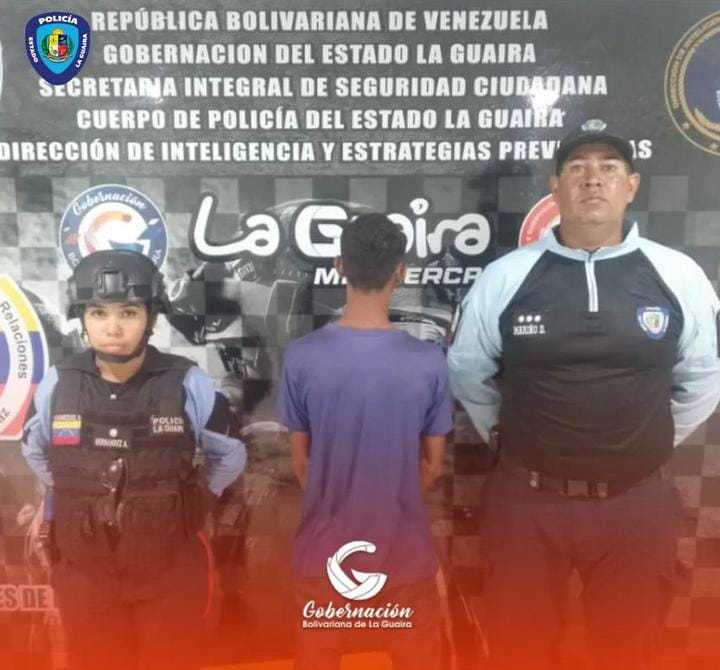 Mostró actitud sospechosa y lo aprehendieron en Mirabal