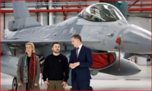 Selenski- Putin- Ucrania- Rusia- OTAN- f-16- avión-