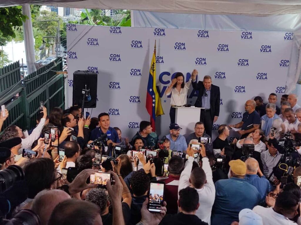 Oposición dice tener las actas que prueban triunfo de Edmundo González