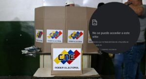 Página Consejo Nacional Electoral de Venezuela se cayó; resultados preocupan