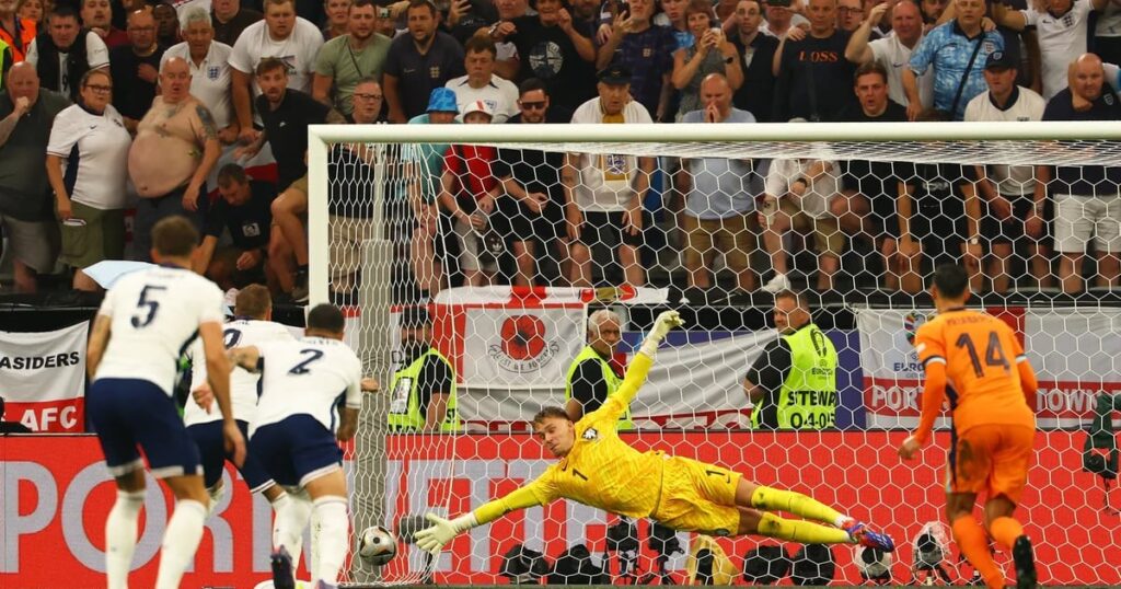 Países Bajos e Inglaterra empatan en la semifinal de la Eurocopa