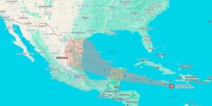 Pared del ojo de 'Beryl' golpea la costa sur de Jamaica