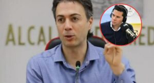 Pelea entre Luis Carlos Vélez de La FM y Daniel Quintero, exalcalde de Medellín