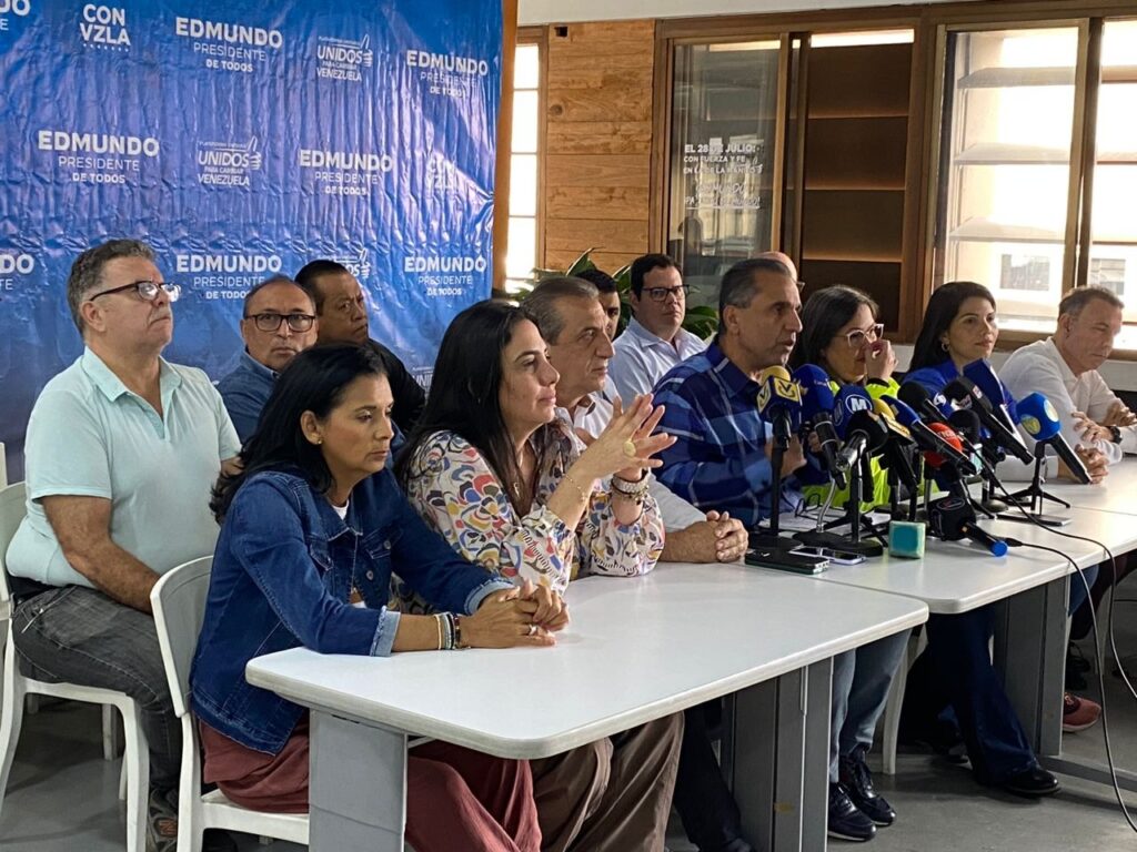 Plataforma Unitaria postula 99% de los testigos electorales para el #28Jul