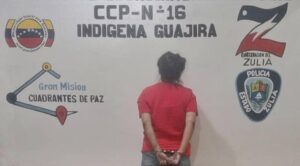 Presa mujer por usurpación de identidad en Sinamaica