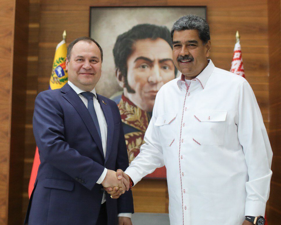 Presidente se reunió con primer ministro de Bielorrusia