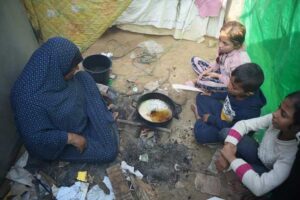 Primero fue la comida como arma de guerra en Gaza y luego llegó el agua...