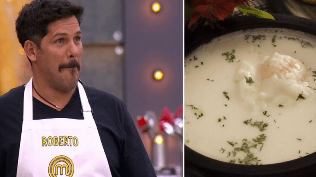 Roberto Cano ganó pin de inmunidad con una tradicional changua y le dedicó mensaje a su mamá en 'MasterChef': 'Gracias por enseñarme'