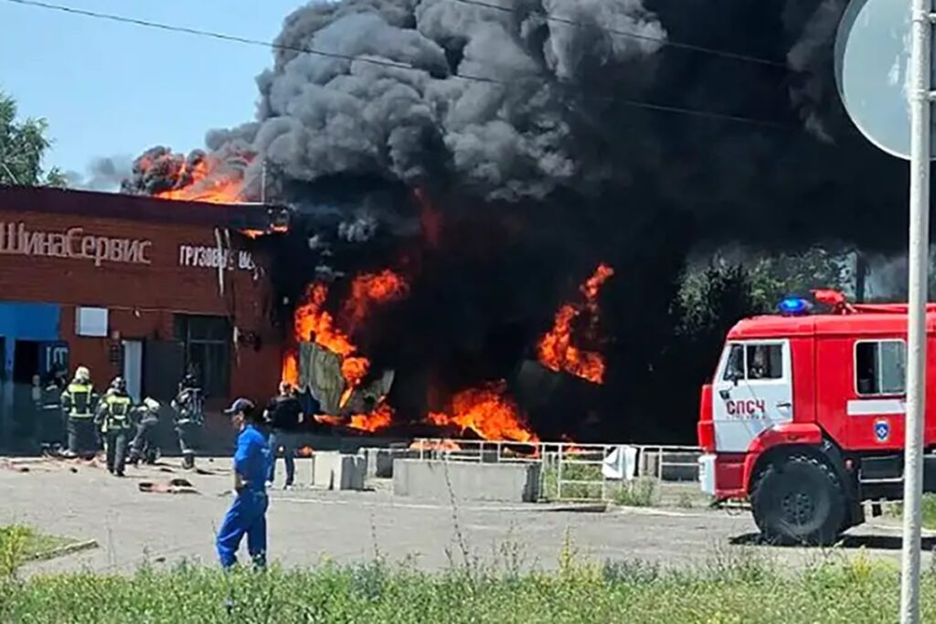 Rusia denuncia ataque masivo ucraniano con drones