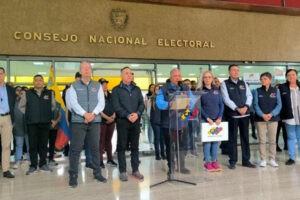 Simulacro electoral cuenta con despliegue de veedores internacionales