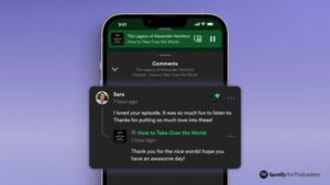 Spotify permitirá la publicación de comentarios en los podcast