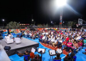 Tarek William Saab presentó sus libros y reinauguró el campo de fútbol «Pancho Alegria» en Anzoátegui