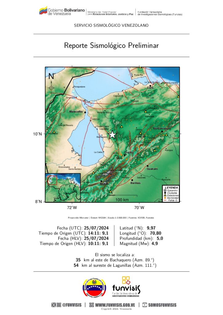 Tembló en Zulia este jueves