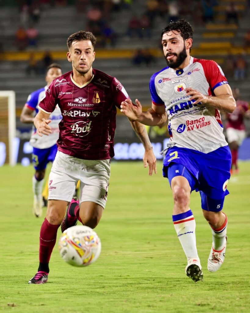 Tolima vence al Pasto con doblete de Yeison Guzmán y consigue su primera victoria