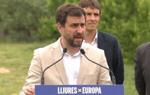 Un total de 59 eurodiputados acatan la Constitución y sólo Toni Comín (Junts) se queda de momento sin acta