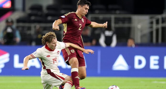 Venezuela cayó ante Canadá en tanda de penaltis