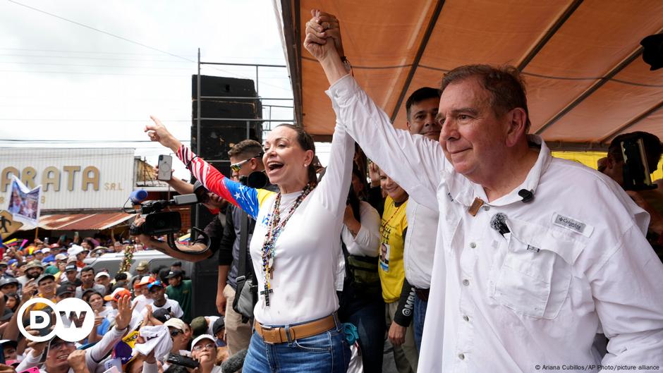 Venezuela cumple una semana de agria campaña electoral – DW – 12/07/2024