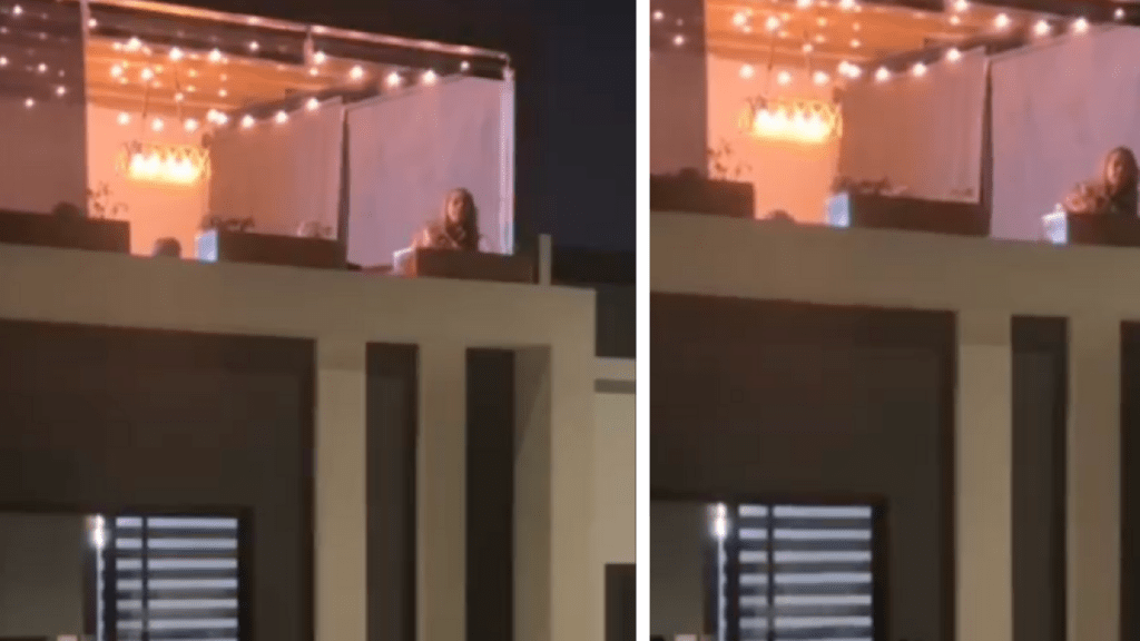(Video) Indignación por mujer que ofendió a sus vecinos cuándo le pidieron bajar el volumen de la música: ‘¿Trabajan? Pobrecitos’