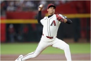 Yilber Díaz, el migrante venezolano que vendía helados en Perú y que debutó exitosamente en las Grandes Ligas con Arizona (+Video)