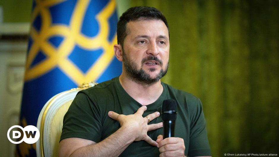 Zelenski, a favor de que Rusia entre en las negociaciones – DW – 15/07/2024