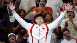 Zhanle Pan se llevó el oro y récord mundial en los 100 libres