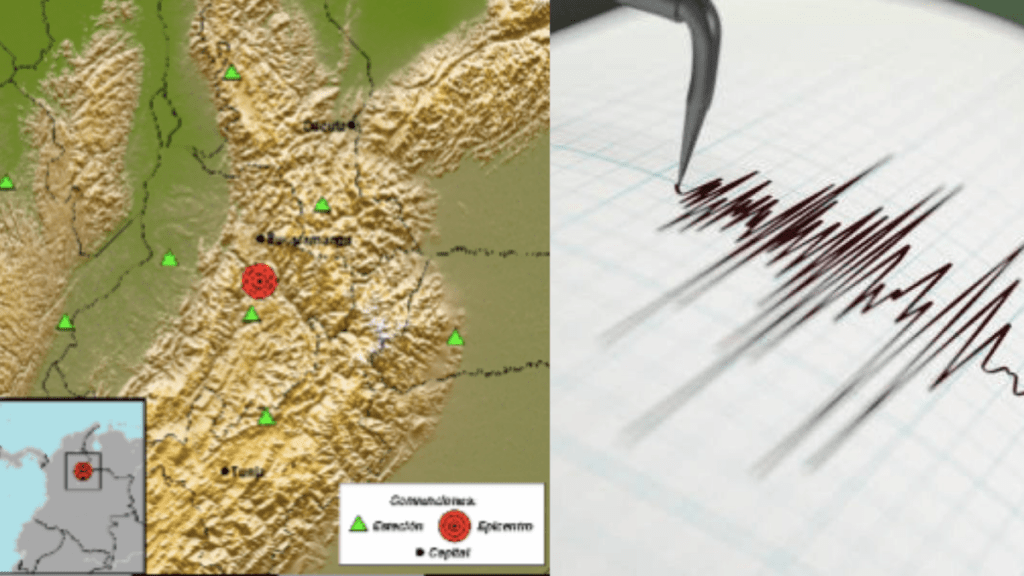 conozca el epicentro y magnitudes de los cuatro temblores