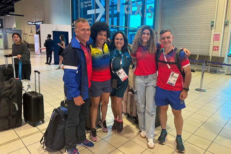 delegación venezolana comienza a instalarse en París para los Juegos Olímpicos (+Videos)
