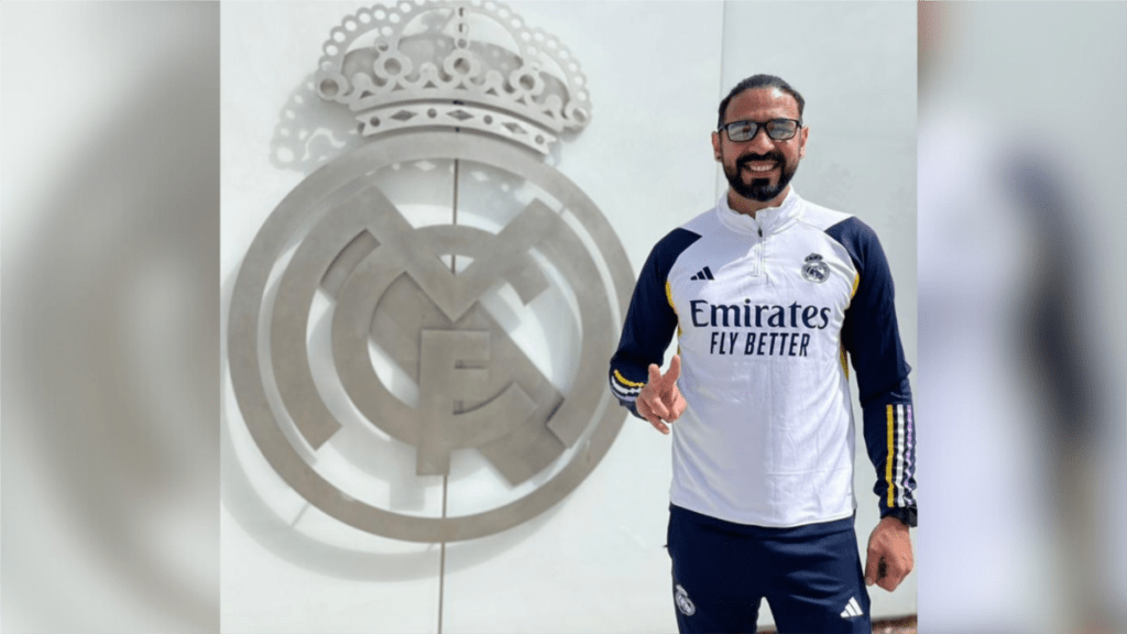 el migrante venezolano que trabaja con el Real Madrid