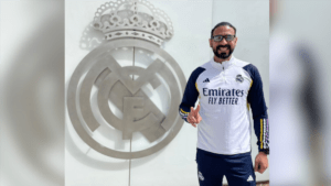 el migrante venezolano que trabaja con el Real Madrid
