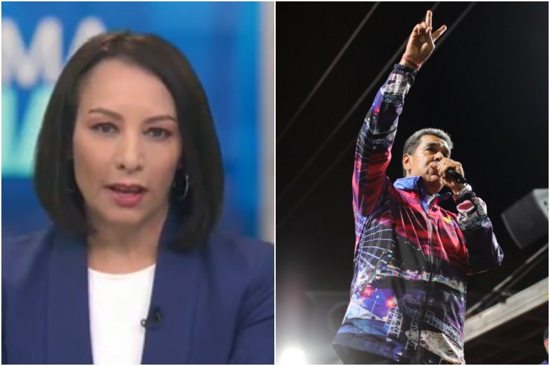 el reporte de una periodista de CNN sobre el “baño de sangre” advertido por Maduro (+Video)