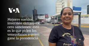 esto es lo que piden los venezolanos a quien gane la presidencia